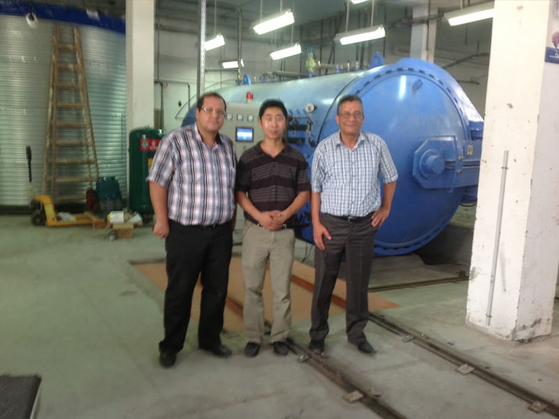 American customers visit our company