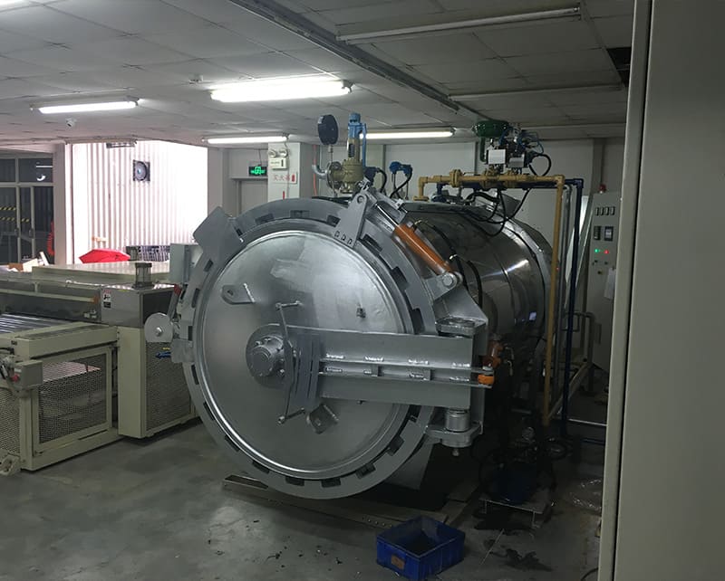 Glass Autoclave for Japanese Customer